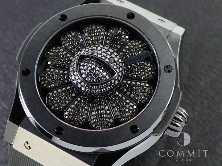 ウブロ クラシック フュージョン タカシムラカミ オールブラック Ref.507.CX.9000.RX.TAK21 ブラック文字盤 極美品 21LAYUCT