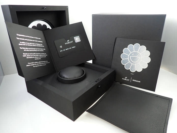 ウブロ クラシック フュージョン タカシムラカミ オールブラック Ref.507.CX.9000.RX.TAK21 ブラック文字盤 極美品 21LAYUCT