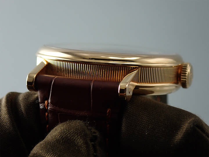 ブレゲ クラシック トラディション Ref.7027BR/G9/9V6 ブラックギョーシェ文字盤 中古 3A12A74M