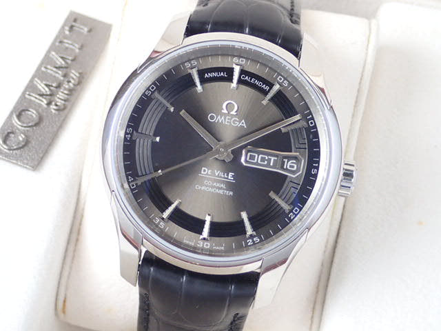 オメガ デヴィル Ref.431.33.41.22.06.001 グレー文字盤 中古 co-axial