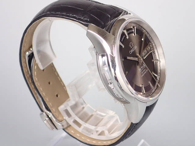 オメガ デヴィル Ref.431.33.41.22.06.001 グレー文字盤 中古 co-axial