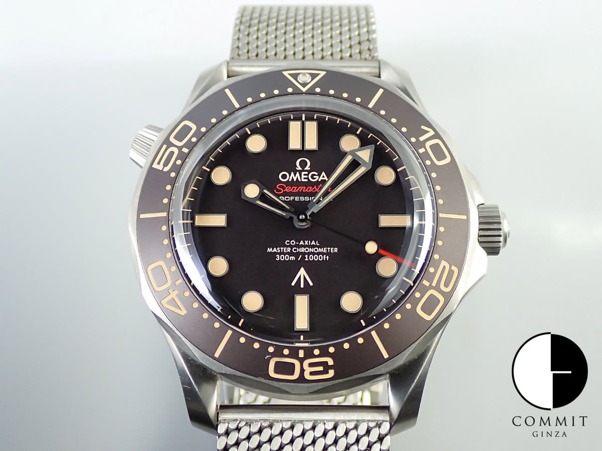オメガ シーマスター ダイバー 300M コーアクシャル マスター クロノメーター 42MM Ref.210.90.42.20.01.001 ブラウン文字盤 中古 1UTL2Y41