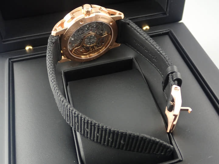 オーデマピゲ CODE 11.59 バイ オーデマ ピゲ クロノグラフ Ref.26393OR.OO.A002KB.03 ピンクゴールド ブルー文字盤