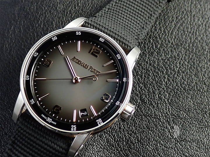 オーデマピゲ CODE 11.59 バイ オーデマ ピゲ Ref.15210CR.OO.A002CR.01 ホワイトゴールド/ピンクゴールド グレーラッカー文字盤