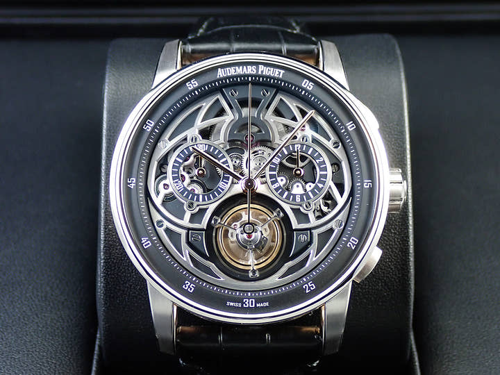 オーデマピゲ CODE 11.59 バイ オーデマ ピゲ Ref.26399CR.OO.D002CR.01 ホワイトゴールド/ピンクゴールド オープンワーク文字盤