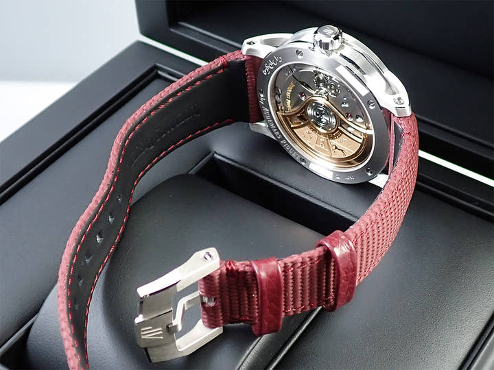 オーデマピゲ CODE 11.59 バイ オーデマ ピゲ Ref.15210BC.OO.A500KB.01 ホワイトゴールド スモークバーガンディーラッカー文字盤