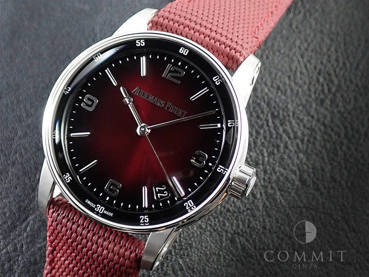 オーデマピゲ CODE 11.59 バイ オーデマ ピゲ Ref.15210BC.OO.A500KB.01 ホワイトゴールド スモークバーガンディーラッカー文字盤