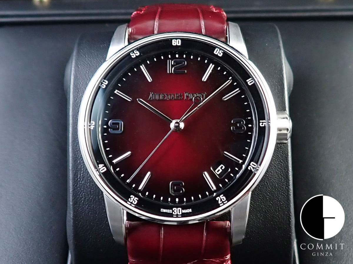 オーデマピゲ CODE 11.59 バイ オーデマ ピゲ Ref.15210BC.OO.A068CR.01 ホワイトゴールド スモークバーガンディラッカー文字盤