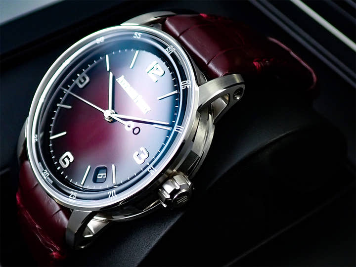 オーデマピゲ CODE 11.59 バイ オーデマ ピゲ Ref.15210BC.OO.A068CR.01 ホワイトゴールド スモークバーガンディラッカー文字盤