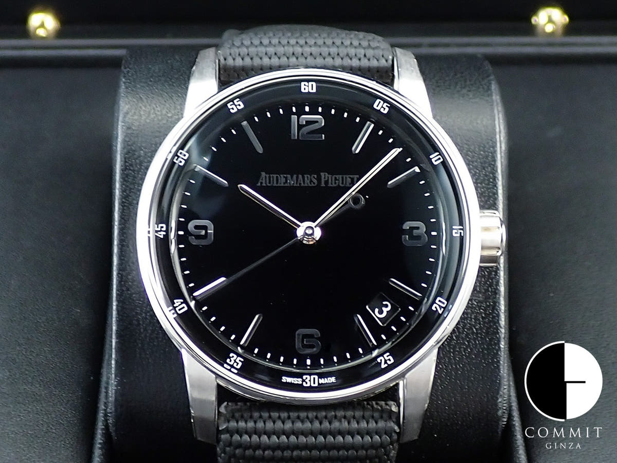 オーデマピゲ CODE 11.59 バイ オーデマ ピゲ Ref.15210BC.OO.A002CR.01 ホワイトゴールド ブラック文字盤