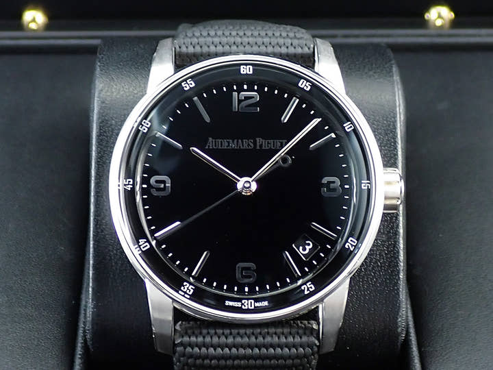 オーデマピゲ CODE 11.59 バイ オーデマ ピゲ Ref.15210BC.OO.A002CR.01 ホワイトゴールド ブラック文字盤