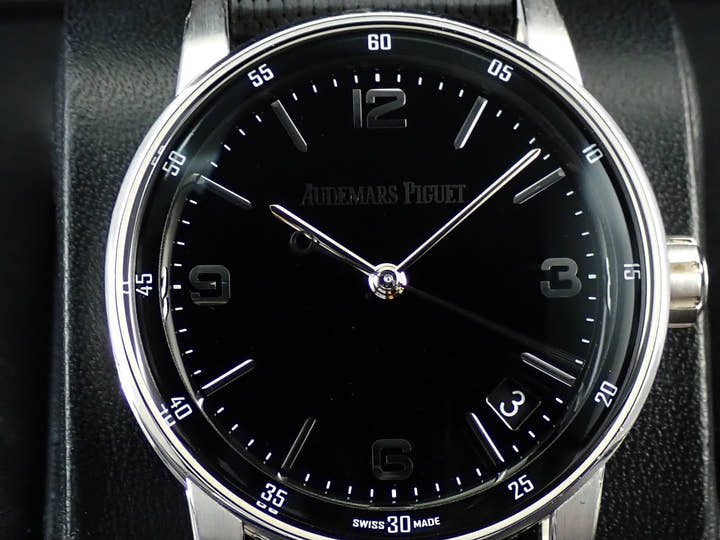 オーデマピゲ CODE 11.59 バイ オーデマ ピゲ Ref.15210BC.OO.A002CR.01 ホワイトゴールド ブラック文字盤