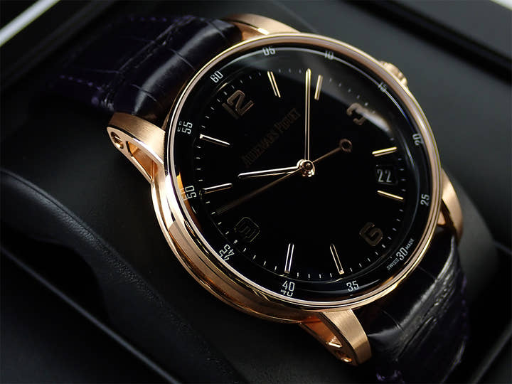 オーデマピゲ CODE 11.59 バイ オーデマ ピゲ Ref.15210OR.OO.A616CR.01 ピンクゴールド パープル文字盤