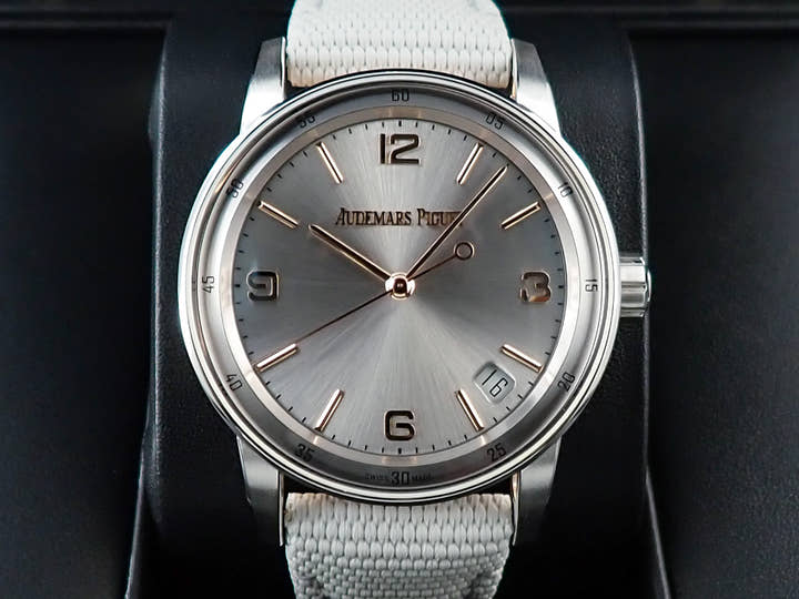 オーデマピゲ CODE 11.59 バイ オーデマ ピゲ Ref.15210CR.OO.A009CR.01 ホワイトゴールド/ピンクゴールド グレーラッカー文字盤