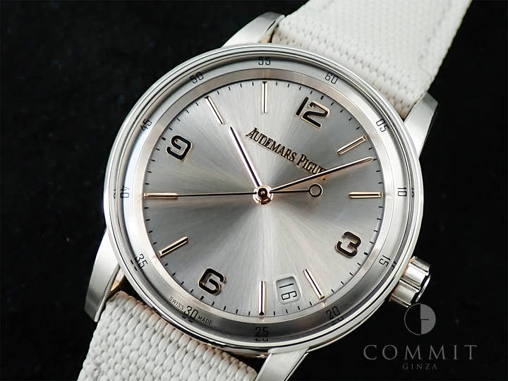 オーデマピゲ CODE 11.59 バイ オーデマ ピゲ Ref.15210CR.OO.A009CR.01 ホワイトゴールド/ピンクゴールド グレーラッカー文字盤