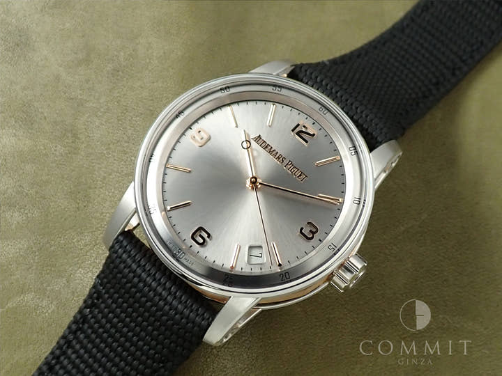 オーデマピゲ CODE 11.59 バイ オーデマ ピゲ Ref.15210CR.OO.A009CR.01 ホワイトゴールド/ピンクゴールド グレーラッカー文字盤