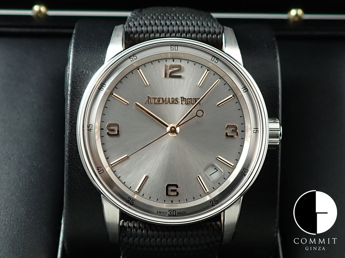 オーデマピゲ CODE 11.59 バイ オーデマ ピゲ Ref.15210CR.OO.A009CR.01 ホワイトゴールド/ピンクゴールド グレーラッカー文字盤