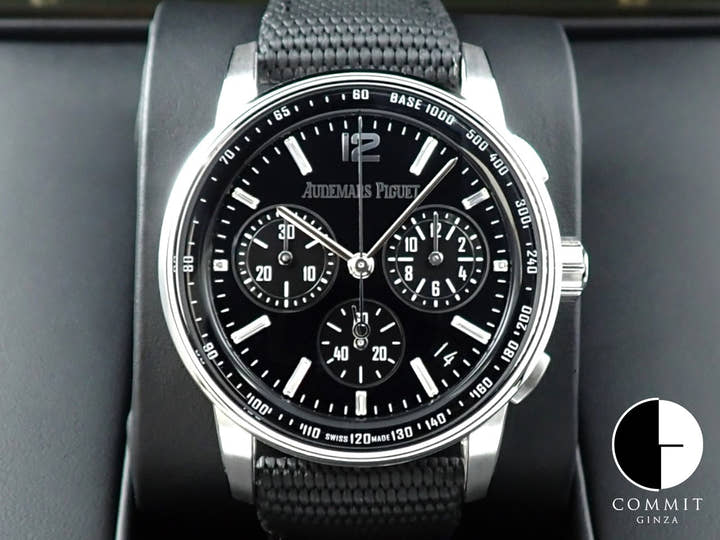 オーデマピゲ CODE 11.59 バイ オーデマ ピゲ クロノグラフ Ref.26393BC.OO.A002KB.02 ホワイトゴールド オニキス文字盤