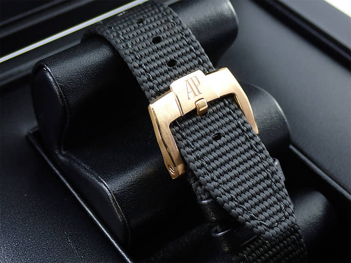 オーデマピゲ CODE 11.59 バイ オーデマ ピゲ Ref.15210OR.OO.A002CR.01 ピンクゴールド ブラック文字盤