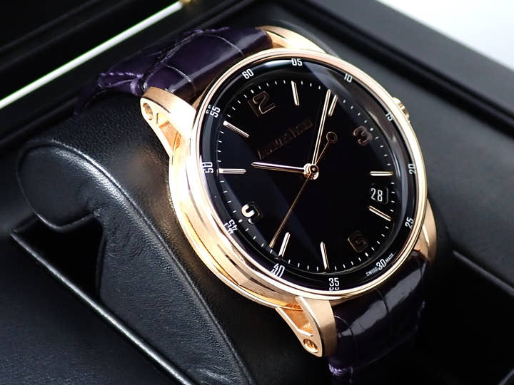 オーデマピゲ CODE 11.59 バイ オーデマ ピゲ Ref.15210OR.OO.A616CR.01 ピンクゴールド パープル文字盤