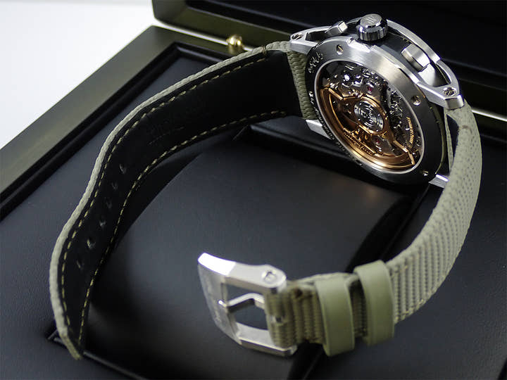 オーデマピゲ CODE 11.59 バイ オーデマ ピゲ クロノグラフ Ref.26393QT.OO.A064KB.01 ステンレススチール/ブラックセラミック スモークベージュ文字盤