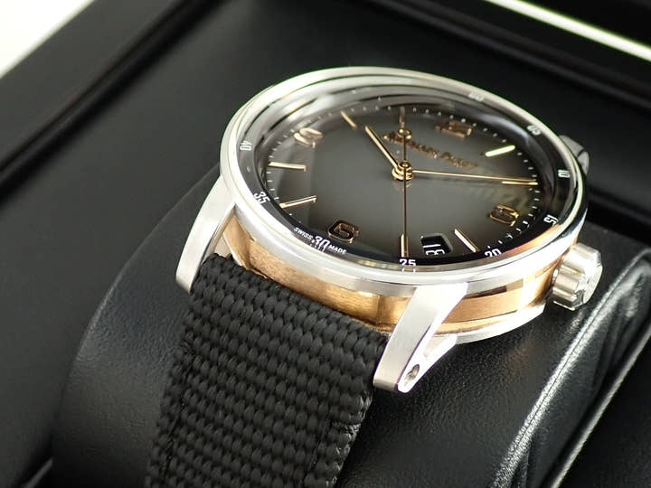 オーデマピゲ CODE 11.59 バイ オーデマ ピゲ Ref.15210CR.OO.A002CR.01 ホワイトゴールド/ピンクゴールド グレーラッカー文字盤