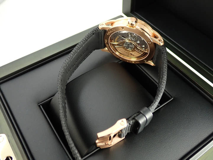 オーデマピゲ CODE 11.59 バイ オーデマ ピゲ Ref.15210OR.OO.A002KB.03 ピンクゴールド スモークブルーラッカー文字盤