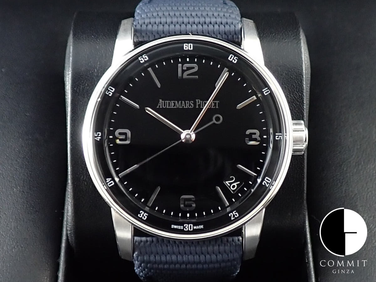 オーデマピゲ CODE 11.59 バイ オーデマ ピゲ Ref.15210BC.OO.A002CR.01 ホワイトゴールド ブラック文字盤