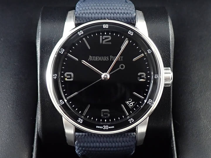 オーデマピゲ CODE 11.59 バイ オーデマ ピゲ Ref.15210BC.OO.A002CR.01 ホワイトゴールド ブラック文字盤