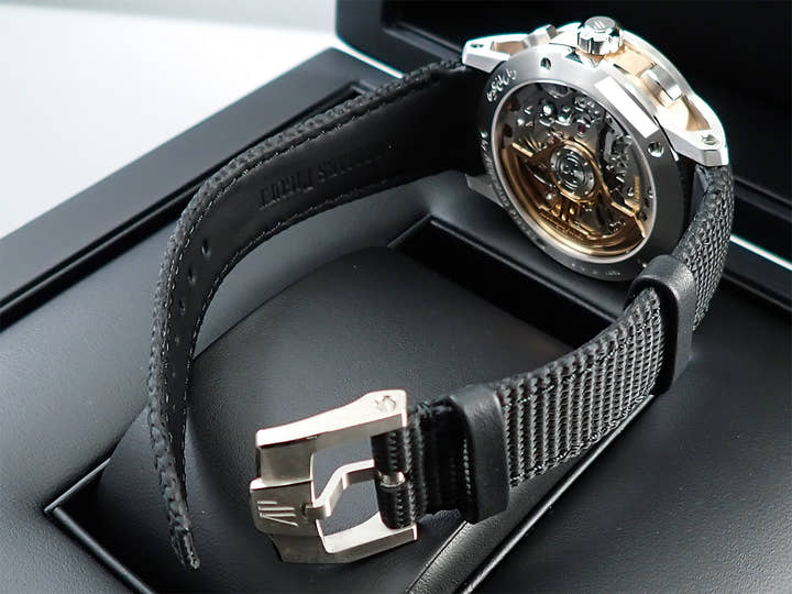 オーデマピゲ CODE 11.59 バイ オーデマ ピゲ クロノグラフ Ref.26393CR.OO.A002KB.01 ピンクゴールド/ホワイトゴールド スモークグレーラッカー文字盤