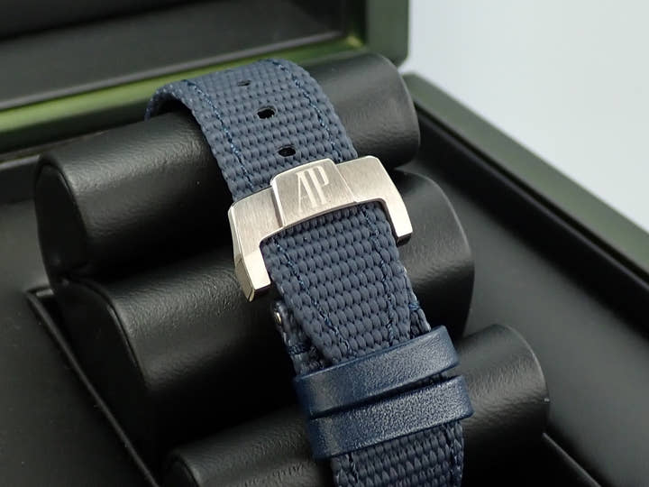 オーデマピゲ CODE 11.59 バイ オーデマ ピゲ パーペチュアルカレンダー Ref.26394BC.OO.D027KB.01 ホワイトゴールド ブルーアヴェンチュリン文字盤