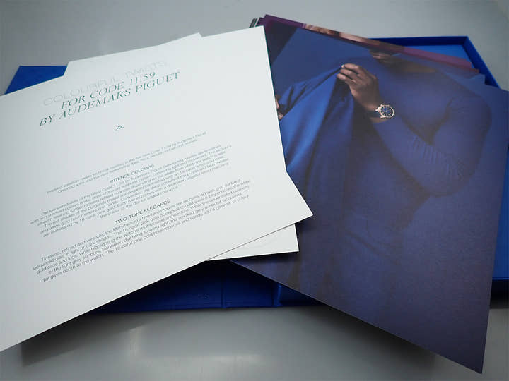 オーデマピゲ CODE 11.59 バイ オーデマ ピゲ クロノグラフ Ref.26393CR.OO.A002CR.01 ピンクゴールド/ホワイトゴールド スモークグレーラッカー文字盤