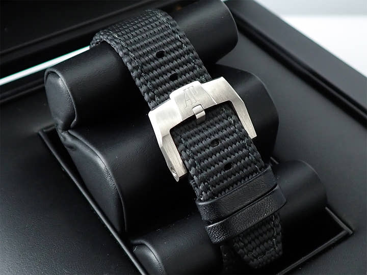 オーデマピゲ CODE 11.59 バイ オーデマ ピゲ クロノグラフ Ref.26393NB.OO.A002KB.01 ホワイトゴールド/セラミック スモークグレー文字盤