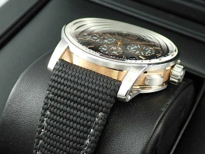 オーデマピゲ CODE 11.59 バイ オーデマ ピゲ クロノグラフ Ref.26393CR.OO.A002CR.01 ピンクゴールド/ホワイトゴールド スモークグレーラッカー文字盤