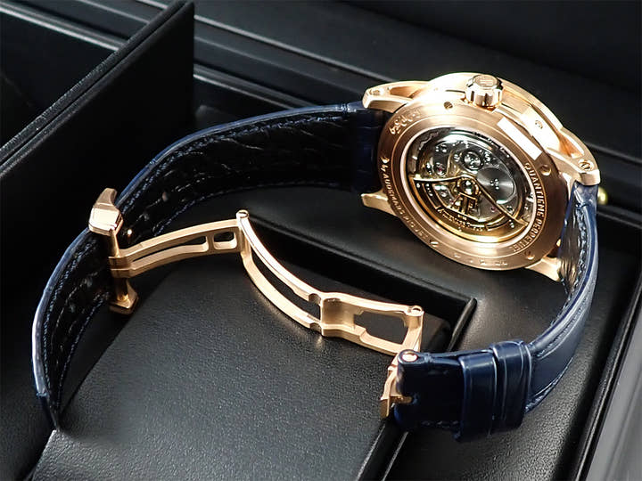 オーデマピゲ CODE 11.59 バイ オーデマ ピゲ パーペチュアルカレンダー Ref.26394OR.OO.D321CR.01 ピンクゴールド ブルーアヴェンチュリン文字盤