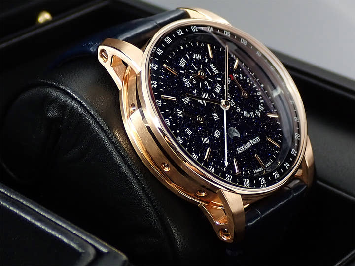 オーデマピゲ CODE 11.59 バイ オーデマ ピゲ パーペチュアルカレンダー Ref.26394OR.OO.D321CR.01 ピンクゴールド ブルーアヴェンチュリン文字盤