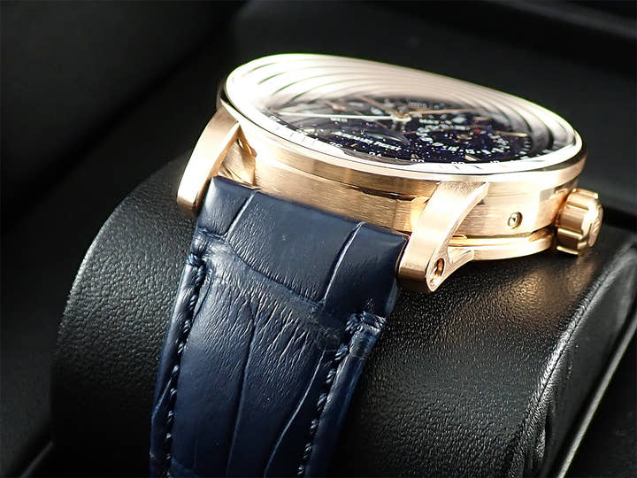 オーデマピゲ CODE 11.59 バイ オーデマ ピゲ パーペチュアルカレンダー Ref.26394OR.OO.D321CR.01 ピンクゴールド ブルーアヴェンチュリン文字盤