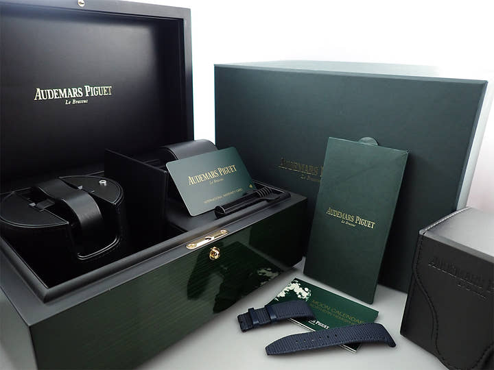 オーデマピゲ CODE 11.59 バイ オーデマ ピゲ パーペチュアルカレンダー Ref.26394OR.OO.D321CR.01 ピンクゴールド ブルーアヴェンチュリン文字盤