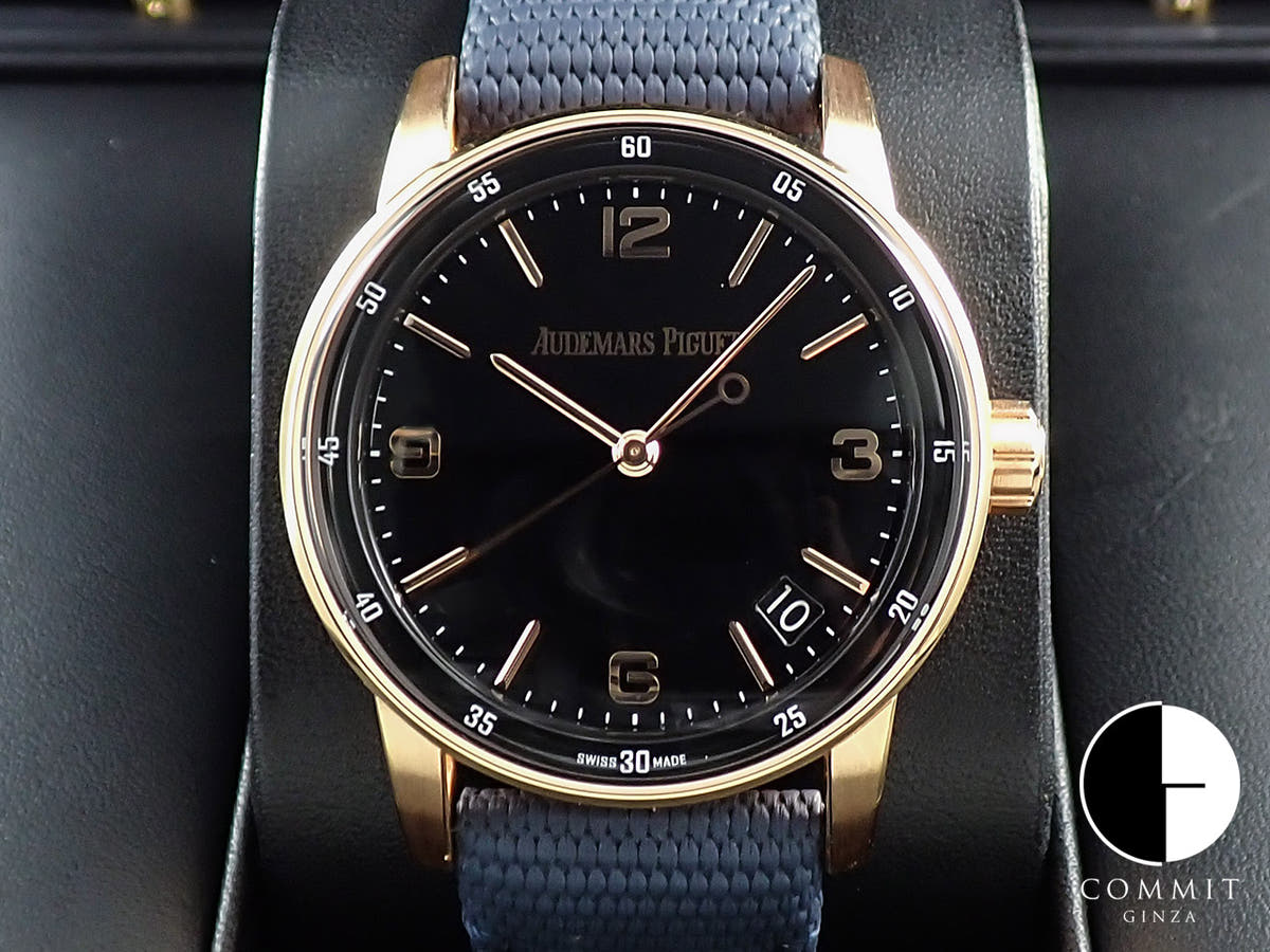 オーデマピゲ CODE 11.59 バイ オーデマ ピゲ Ref.15210OR.OO.A002CR.01 ピンクゴールド ブラック文字盤