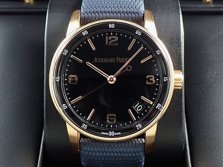 オーデマピゲ CODE 11.59 バイ オーデマ ピゲ Ref.15210OR.OO.A002CR.01 ピンクゴールド ブラック文字盤