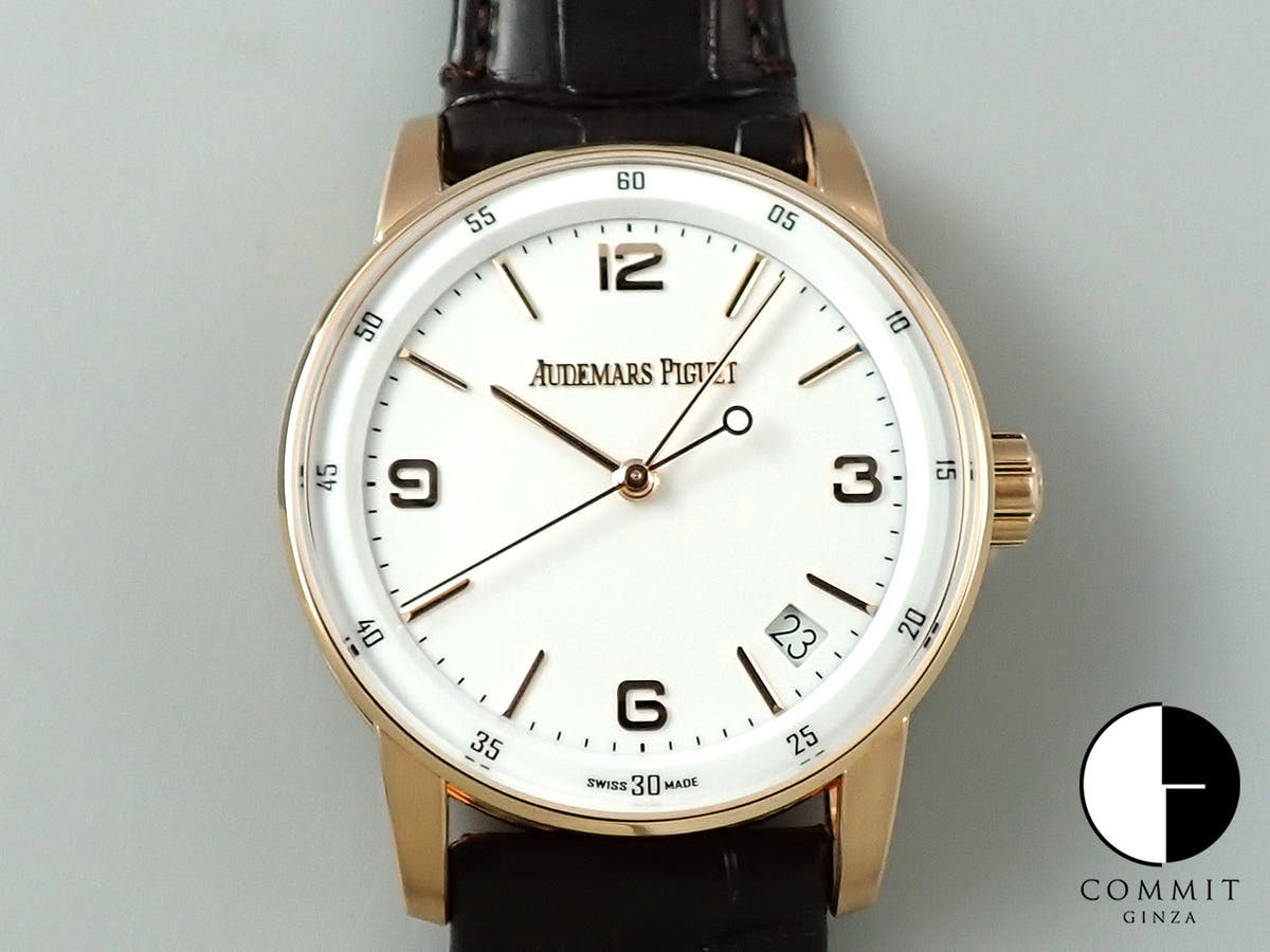 オーデマピゲ CODE 11.59 バイ オーデマ ピゲ Ref.15210OR.OO.A099CR.01 ピンクゴールド ホワイト文字盤