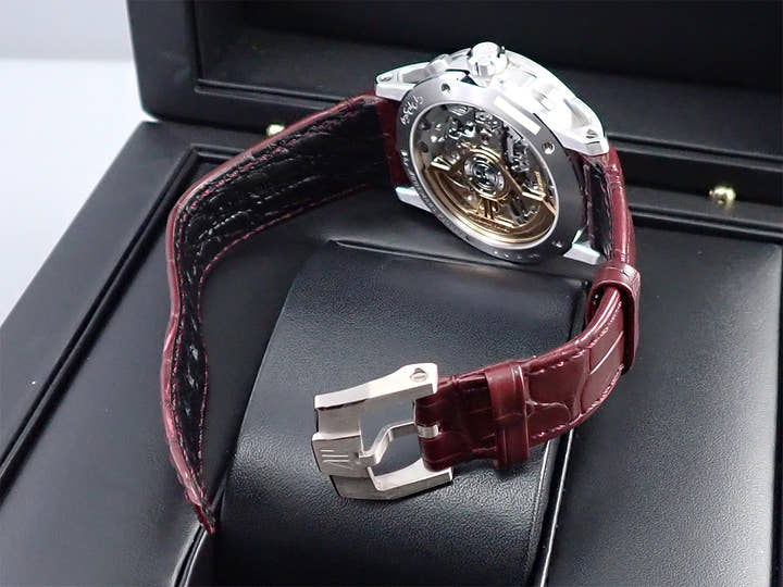 オーデマピゲ CODE 11.59 バイ オーデマ ピゲ クロノグラフ Ref.26393BC.OO.A068CR.01 ホワイトゴールド バーガンディ文字盤