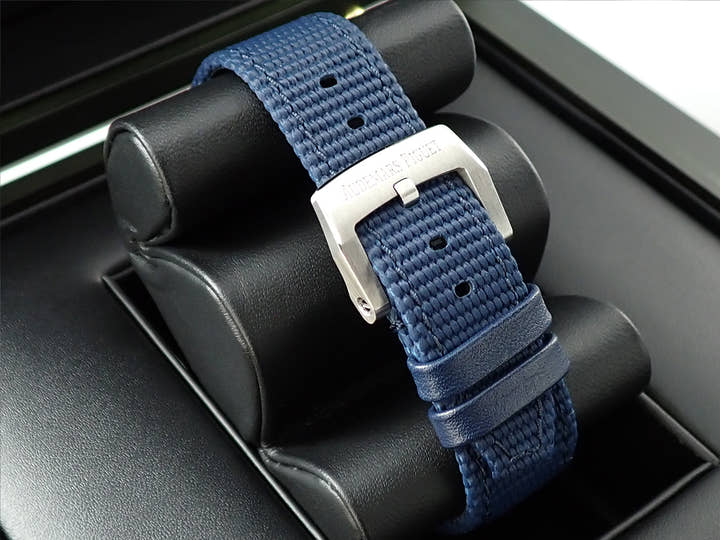 オーデマピゲ CODE 11.59 バイ オーデマ ピゲ Ref.15210ST.OO.A348KB.01 ステンレススチール ナイトブルー文字盤