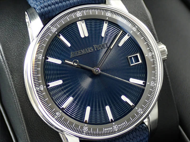 オーデマピゲ CODE 11.59 バイ オーデマ ピゲ Ref.15210ST.OO.A348KB.01 ステンレススチール ナイトブルー文字盤