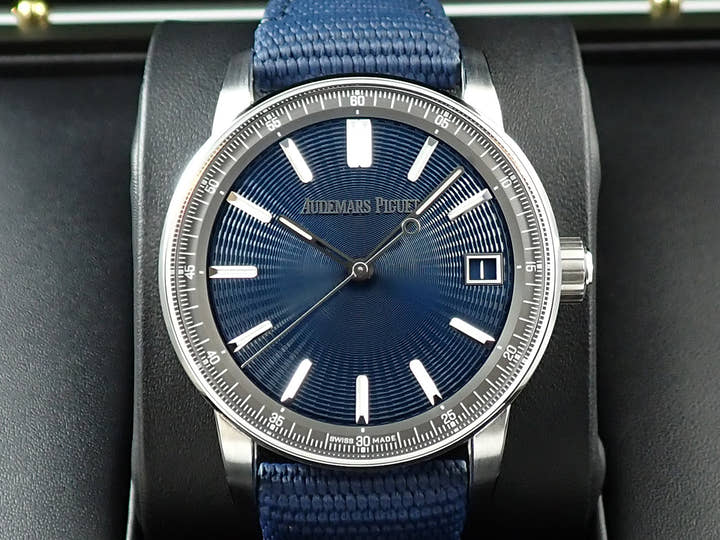 オーデマピゲ CODE 11.59 バイ オーデマ ピゲ Ref.15210ST.OO.A348KB.01 ステンレススチール ナイトブルー文字盤