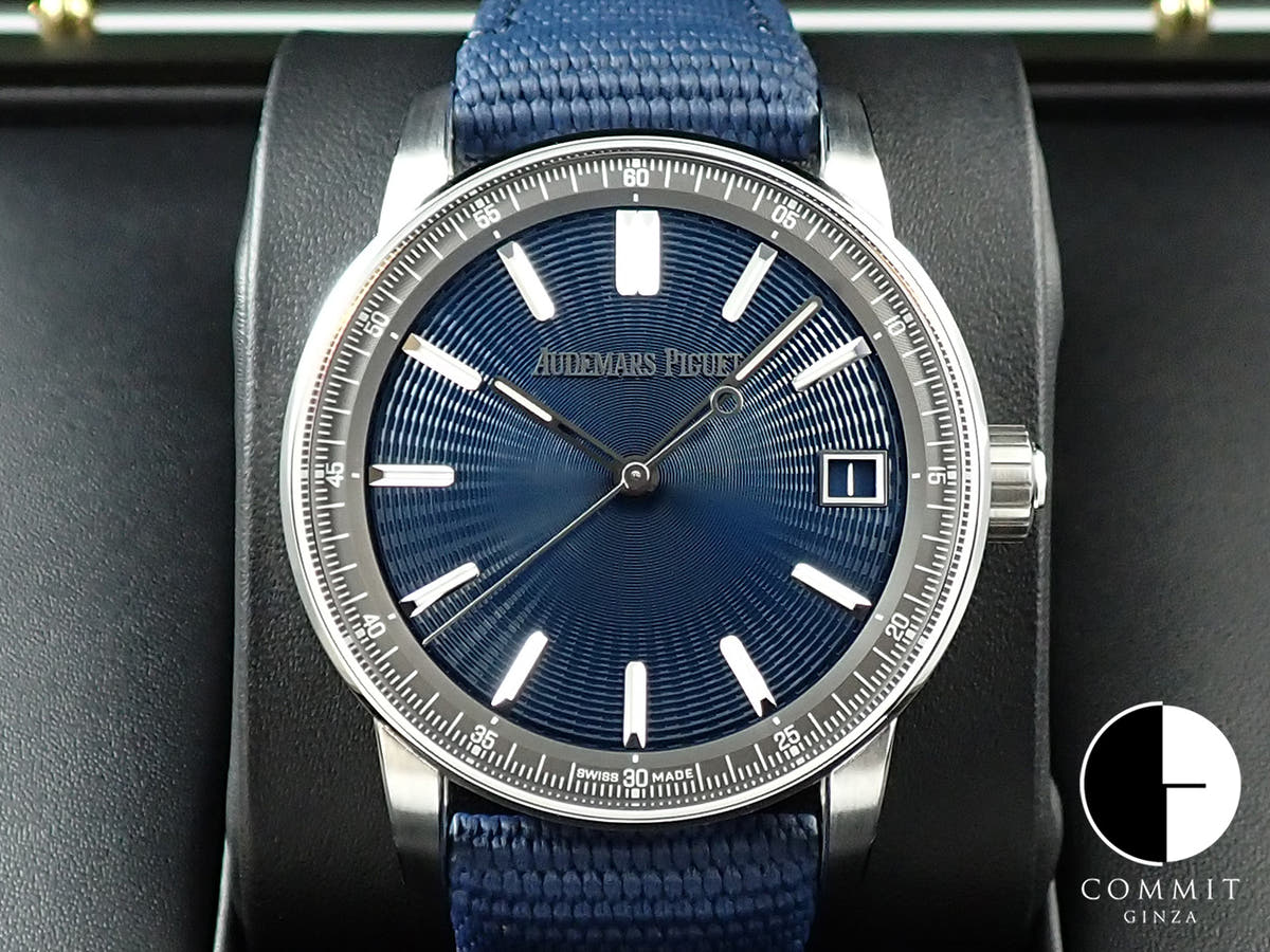 オーデマピゲ CODE 11.59 バイ オーデマ ピゲ Ref.15210ST.OO.A348KB.01 ステンレススチール ナイトブルー文字盤