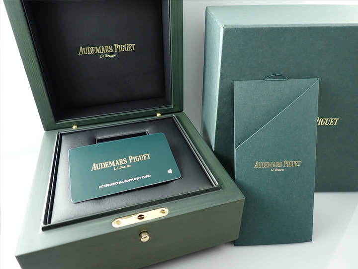 オーデマピゲ CODE 11.59 バイ オーデマ ピゲ Ref.15210ST.OO.A056KB.01 ステンレススチール グリーン文字盤