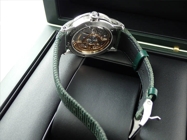 オーデマピゲ CODE 11.59 バイ オーデマ ピゲ Ref.15210ST.OO.A056KB.01 ステンレススチール グリーン文字盤