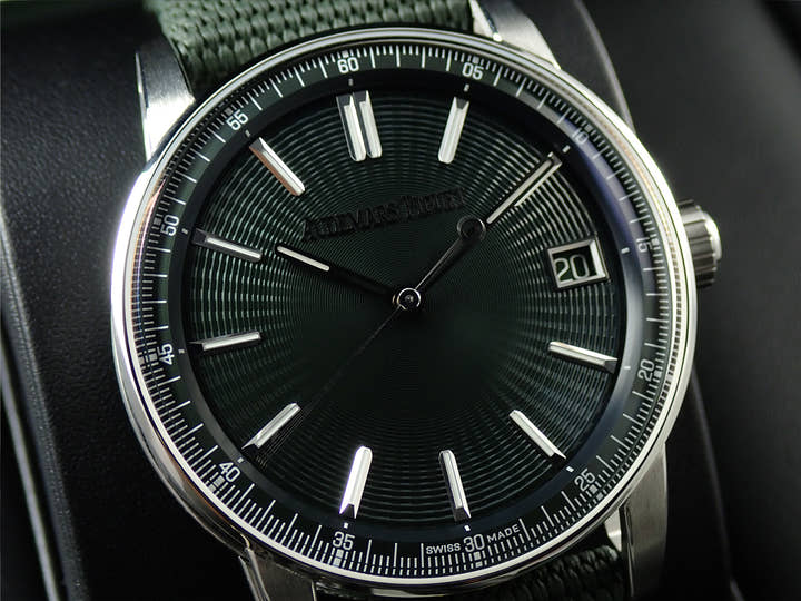 オーデマピゲ CODE 11.59 バイ オーデマ ピゲ Ref.15210ST.OO.A056KB.01 ステンレススチール グリーン文字盤