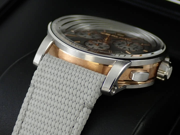 オーデマピゲ CODE 11.59 バイ オーデマ ピゲ クロノグラフ Ref.26393CR.OO.A009CR.01 ホワイトゴールド/ピンクゴールド シルバー文字盤